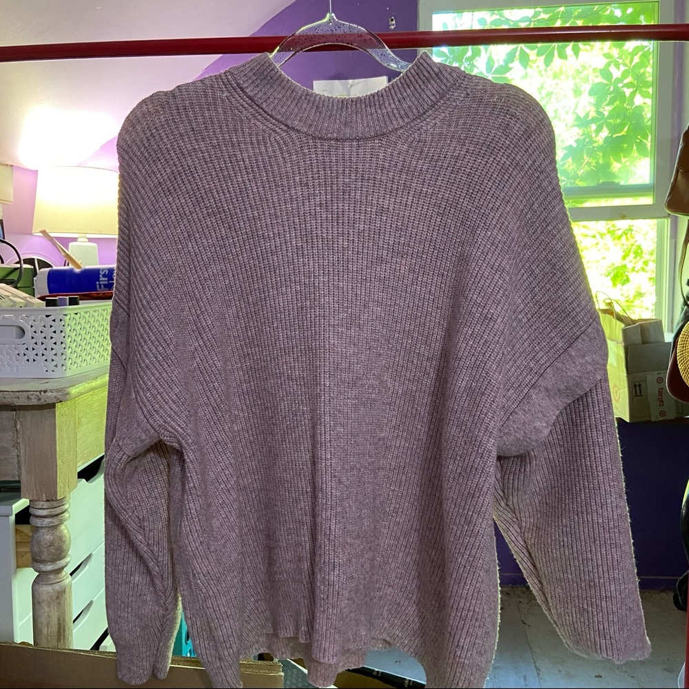 Tera and Sky Cowl Neck Sweater